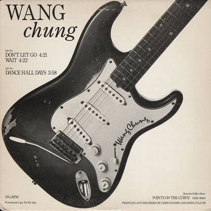 Wang Chung : Selections From Points On The Curve (12", Promo, Smplr)