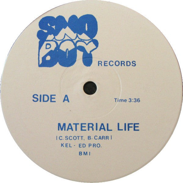 C. Scott*, B. Carr : Material Life (12")
