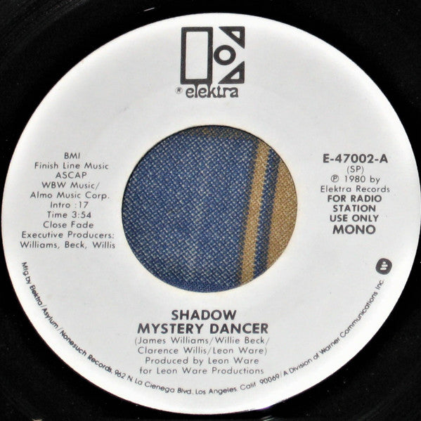 Shadow (21) : Mystery Dancer (7", Promo)