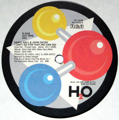 Daryl Hall & John Oates : One On One (12")