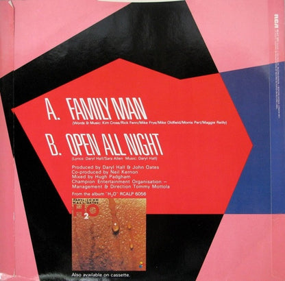 Hall + Oates* : Family Man (12", Single)