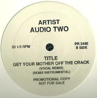 Audio Two : I Get The Papers (12", Promo, Whi)