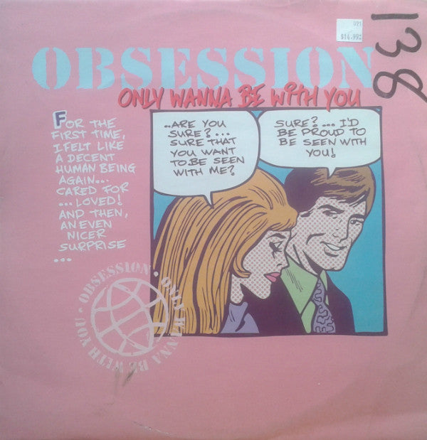 Obsession : Only Wanna Be With You (12")