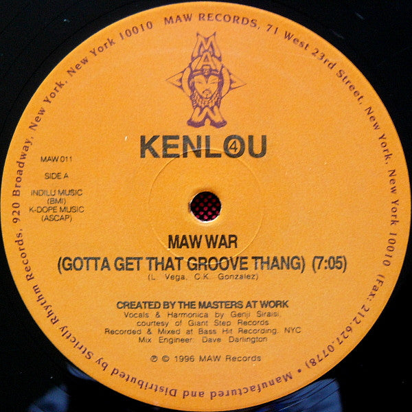 Kenlou IV* : MAW War (12")