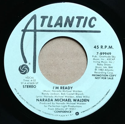 Narada Michael Walden : I'm Ready (7", Single, Mono, Promo, SP)