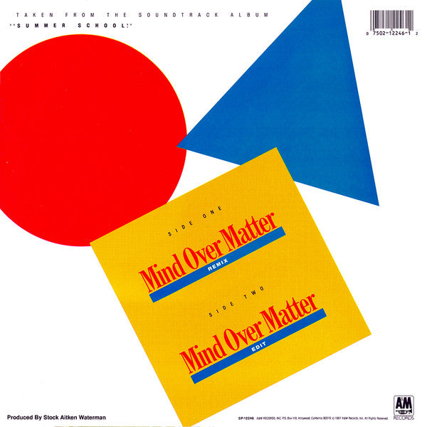 E.G. Daily : Mind Over Matter (12", Single)