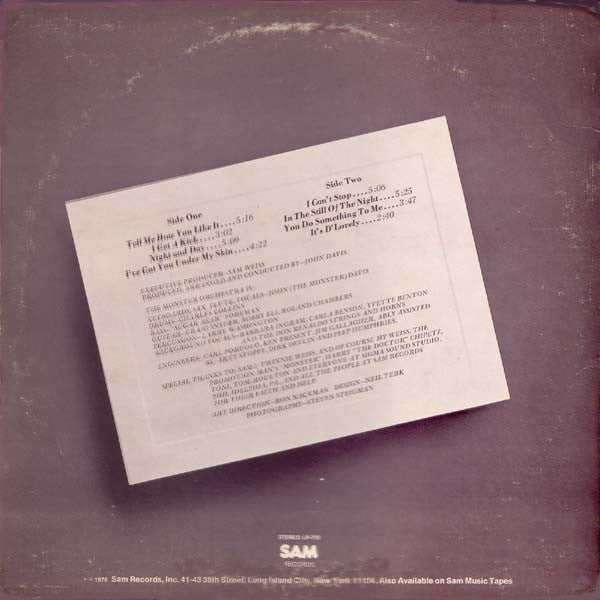 John Davis And The Monster Orchestra* : Night & Day (LP, Album)