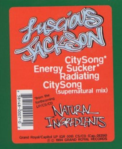 Luscious Jackson : City Song (12")