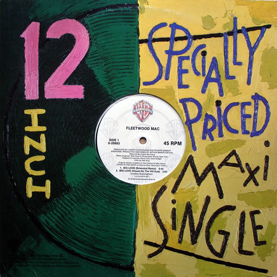 Fleetwood Mac : Big Love (12", Maxi, M/Print)