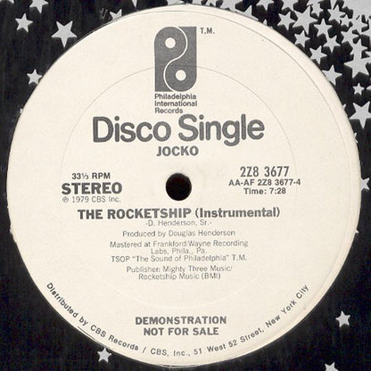 Jocko : The Rocketship (12", Promo)