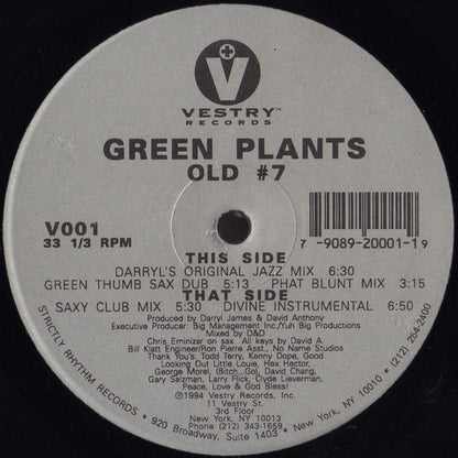 Green Plants : Old # 7 (12")