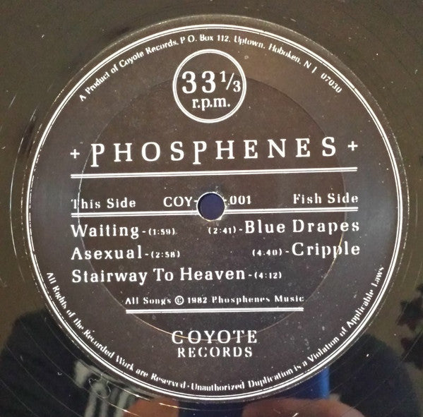 Phosphenes : Phosphenes (12", EP)