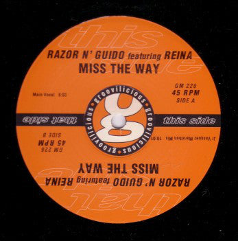 Razor N' Guido : Miss The Way (2x12")