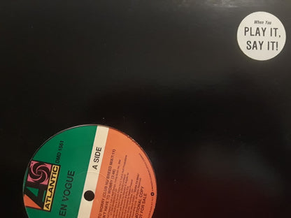 En Vogue : You Don't Have To Worry (12", Promo)