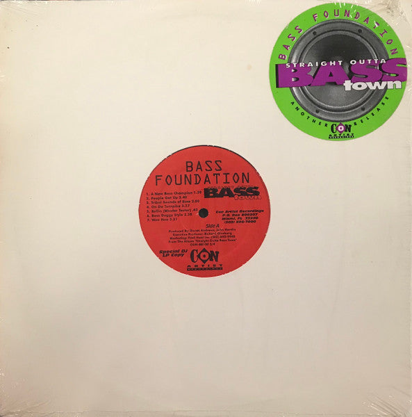 Bass Foundation (2) : Straight Outta Bass Town (LP, Album)