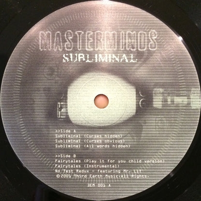 Masterminds : Subliminal (12")
