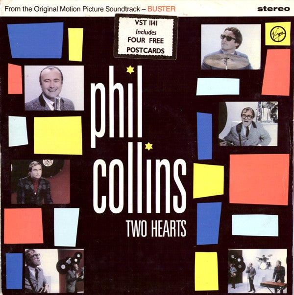 Phil Collins : Two Hearts (12", Single)