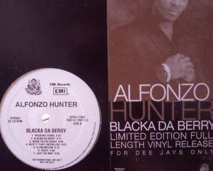 Alfonzo Hunter : Blacka Da Berry (LP, Promo)