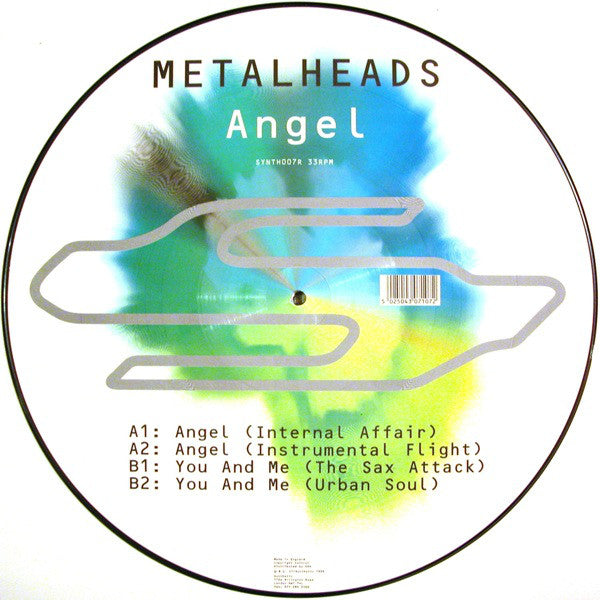 Metalheads : Angel  / You And Me (Remixes) (12", Pic)