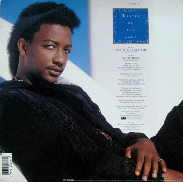 James "J.T." Taylor* : Master Of The Game (12", Single)