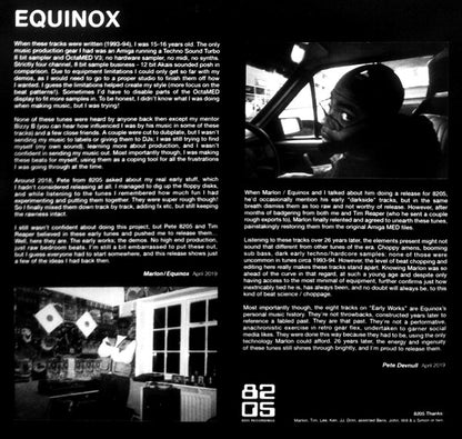Equinox (3) : Early Works 93-94 (The Demos) (2x12", Album, RM)