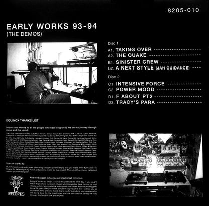 Equinox (3) : Early Works 93-94 (The Demos) (2x12", Album, RM)