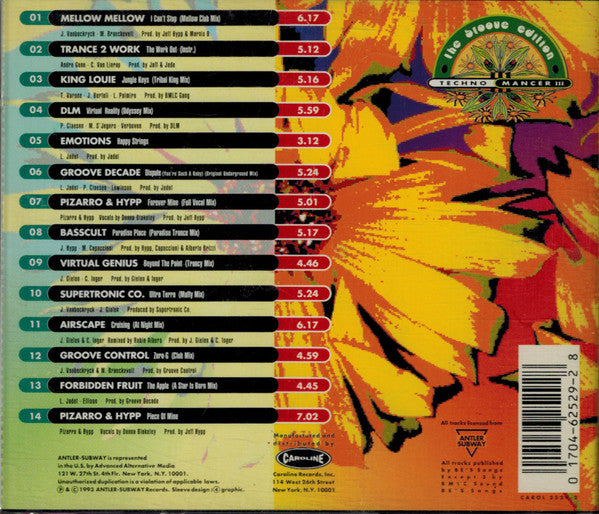 Various : Techno Mancer III - The Groove Edition (CD, Comp)