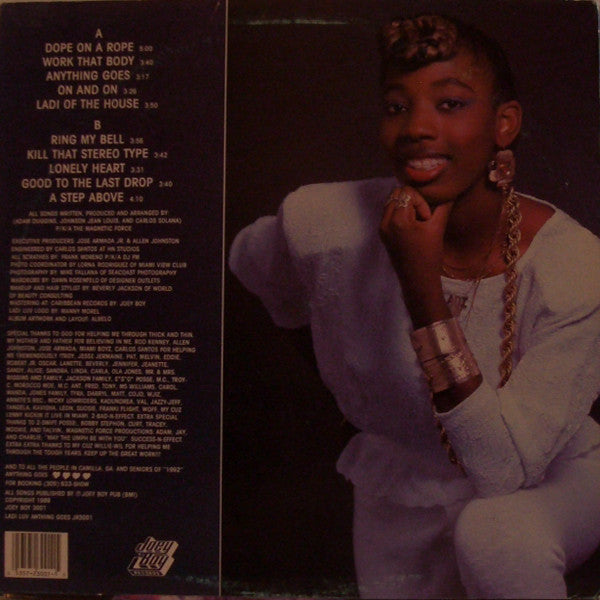 Ladi Luv : Anything Goes (LP, Album)