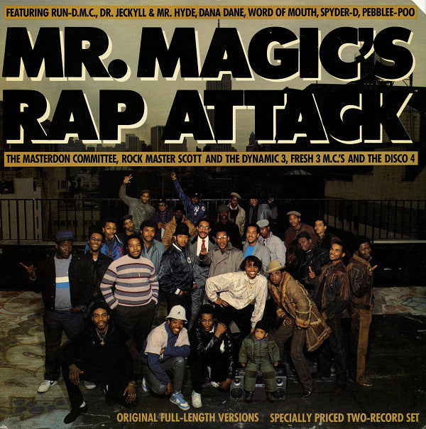 Various : Mr. Magic's Rap Attack (2xLP, Comp)