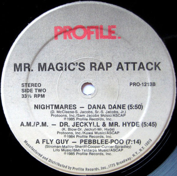 Various : Mr. Magic's Rap Attack (2xLP, Comp)