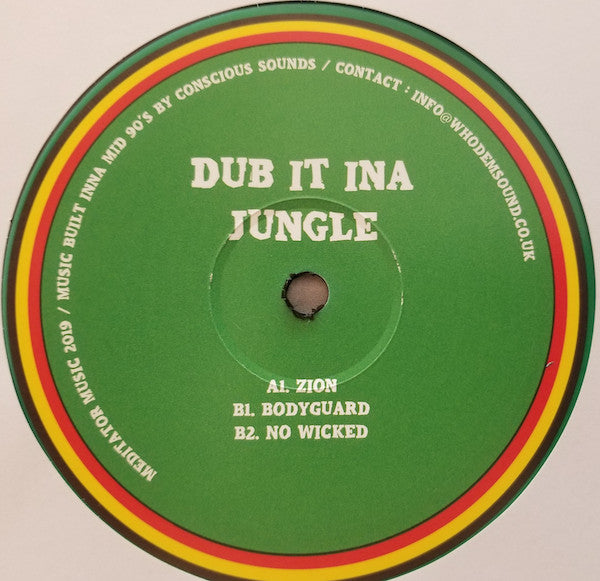 Dub It Ina Jungle : Zion (12")