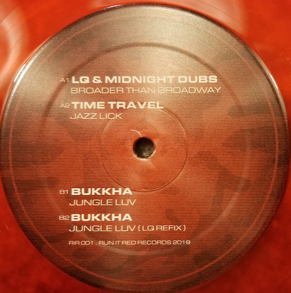 Various : Run It Red 001  (12", red)