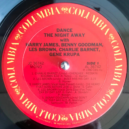 Various : Dance The Night Away (LP, Comp, Mono)