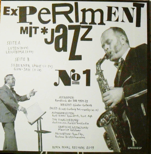 Luten* Mit Dem Rundfunk-Tanzorchester Berlin Unter Leitung Von Günter Gollasch : Luten (Experiment Mit Jazz Nr.1) (7", EP, S/Edition)