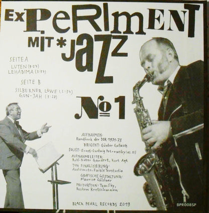 Luten* Mit Dem Rundfunk-Tanzorchester Berlin Unter Leitung Von Günter Gollasch : Luten (Experiment Mit Jazz Nr.1) (7", EP, S/Edition)
