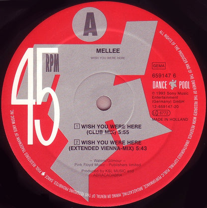 Mellee : Wish You Were Here (12")
