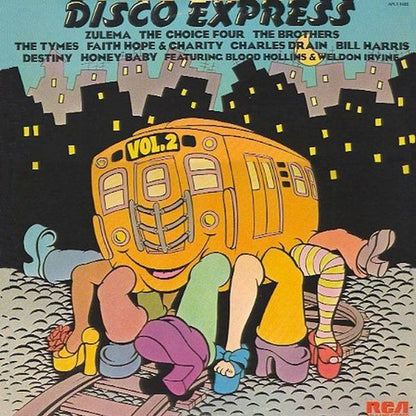 Various : Disco Express Vol. 2 (LP, Comp, Mixed, Ind)