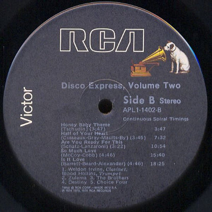 Various : Disco Express Vol. 2 (LP, Comp, Mixed, Ind)