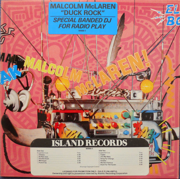 Malcolm McLaren : Duck Rock (LP, Album, All)