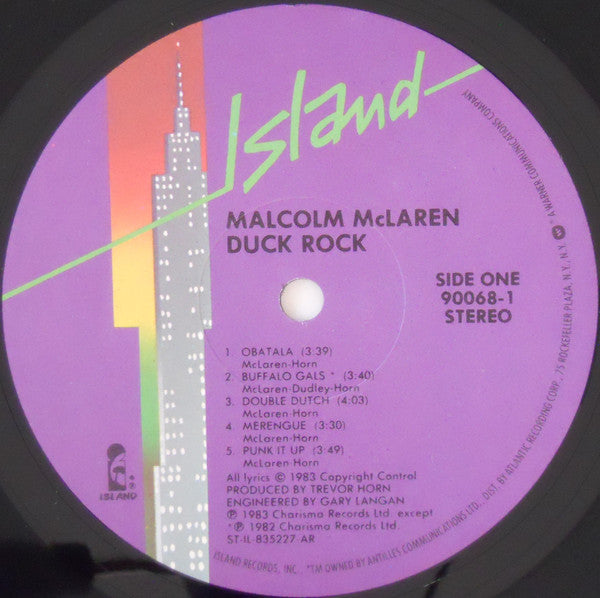 Malcolm McLaren : Duck Rock (LP, Album, All)