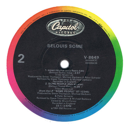 Belouis Some : Some People (12", Single)
