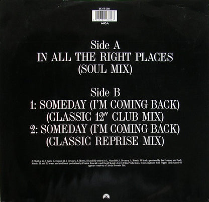 Lisa Stansfield : In All The Right Places (12")