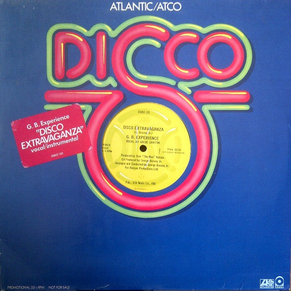 George Bussey Experience : Disco Extravaganza (12", Promo)