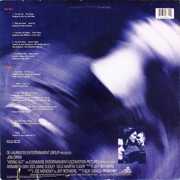 Various : Hiding Out (Original Motion Picture Soundtrack) (LP, Comp)