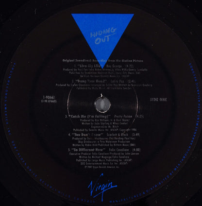 Various : Hiding Out (Original Motion Picture Soundtrack) (LP, Comp)