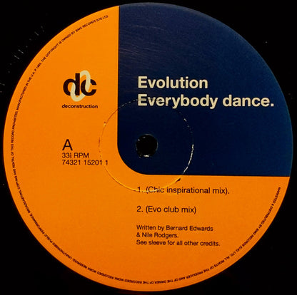 Evolution : Everybody Dance (12")