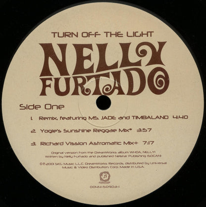 Nelly Furtado : Turn Off The Light (12")