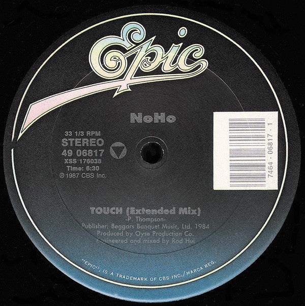 NoHo : Touch (12")