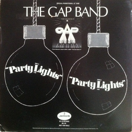 The Gap Band : Party Lights (12", Promo)