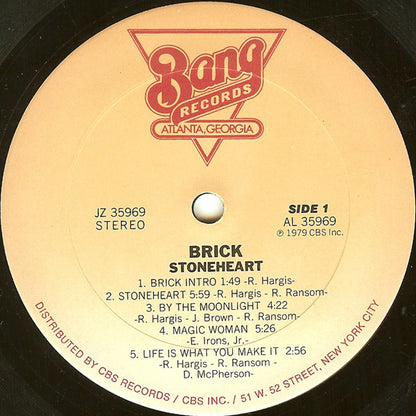 Brick : Stoneheart (LP, Album, Pit)